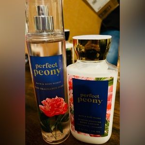 Perfect Peony bath and body works